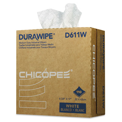 CHID611W WIPES,INDUSTRL,1320CT,WH