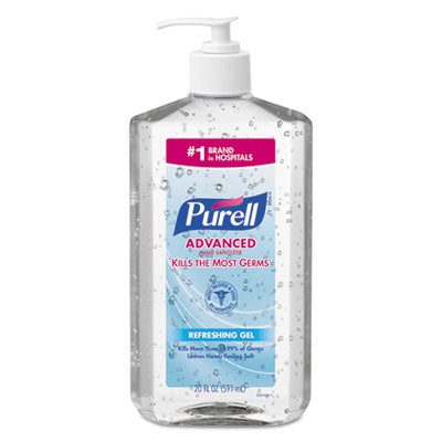 GOJ302312EA SANITIZER,PURELL,20OZ,CR