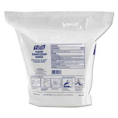 GOJ911802 WIPES,REF,PURLL SANITIZG