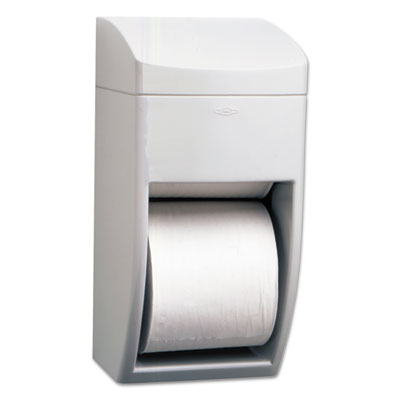 BOB5288 DISPENSER,2RL TISSUE,GY