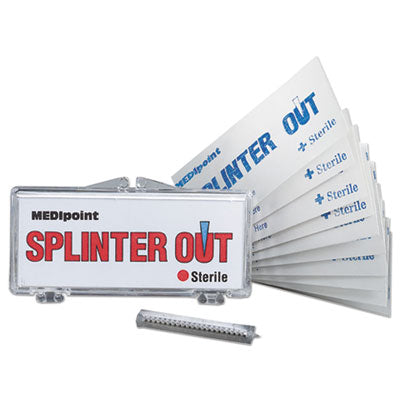 FAO22410 FIRST AID,SPLINTER REMOVE