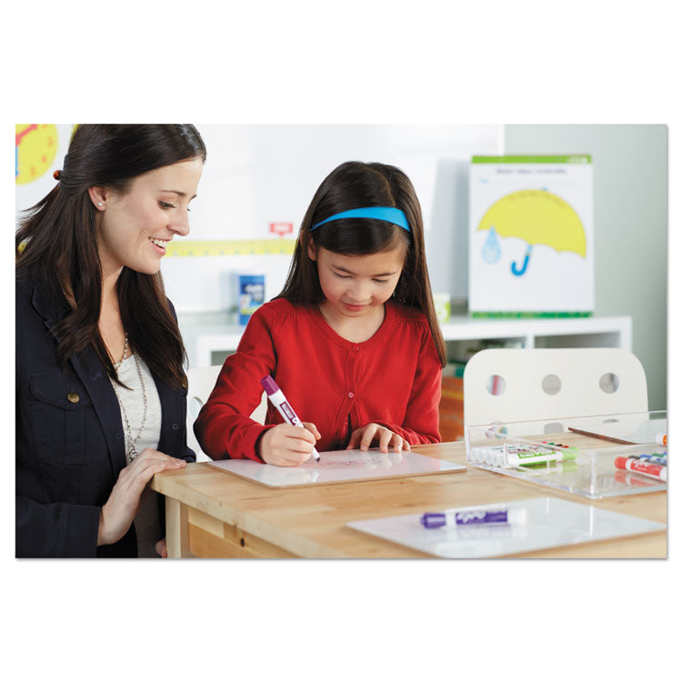 Low-Odor Dry Erase Marker Office Value Pack, Broad Chisel Tip, Assorted Colors, 192/Pack