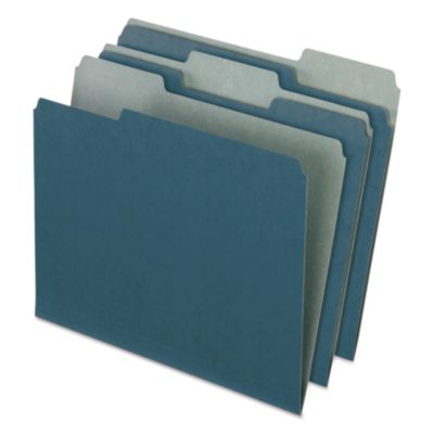 PFX04302 FOLDER,LTR,1/3CUT,BE,RECY