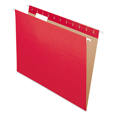 PFX81608 FOLDER,HNG,LTR,1/5,25B,RD