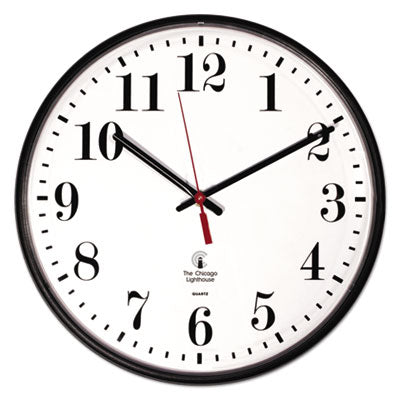 ILC67300002 CLOCK,SLIMLINE,BK