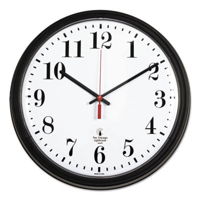 ILC67700002 CLOCK,TRADTNL,13.75,BK