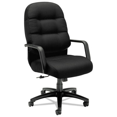HON2091CU10T CHAIR,PILLOW-SOFT,BK