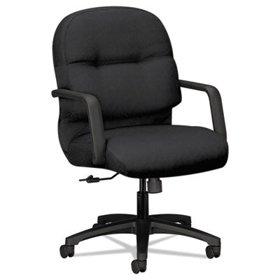 HON2092CU10T CHAIR,PILLOW-SOFT,BK