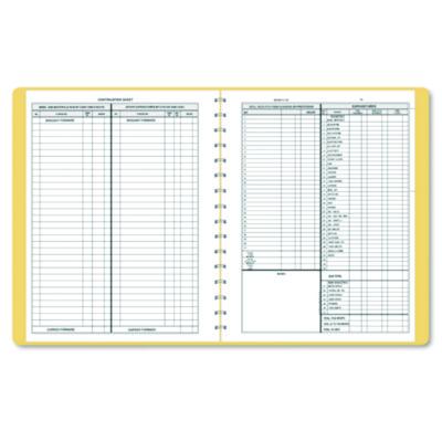 DOM612 BOOK,MNTHLY REC,YR,8.5X11