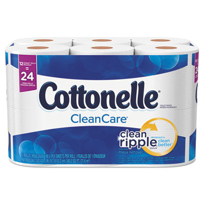 KCC12456PK TISSUE,BATH,1PLY,12/PK,WH