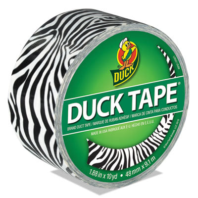 DUC1398132 TAPE,DUCK,ZEBRA,10YD