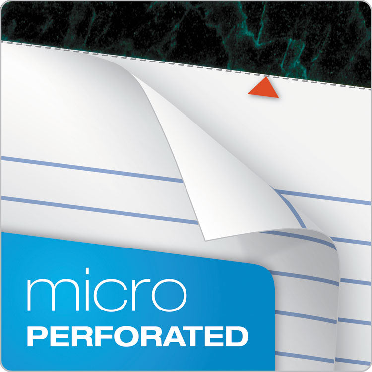 Docket Ruled Perforated Pads, Wide/Legal Rule, (50) White 8.5 x 14 Sheets, 12/Pack