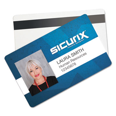 BAU80340 CARD,ID,BLNK,HICO,100,WH