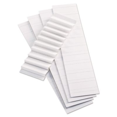 PFX242 TAB,INSERT,1/5CUT,100,WHT