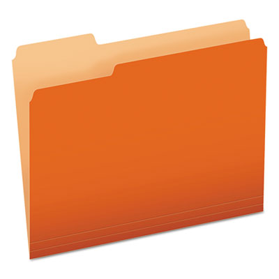 PFX15213ORA FOLDER,FIL,1/3 CUT,LTR,OE