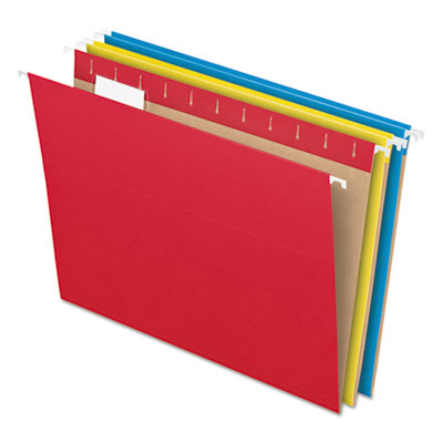 PFX81612 FOLDER,HNG,LTR,1/5,25,AST