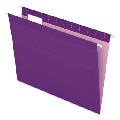 PFX415215VIO FOLDER,HANG,LTR,25/BX,VL
