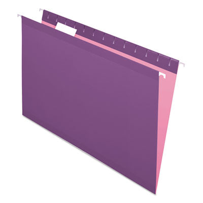 PFX415315VIO FOLDER,HANG,LGL,25/BX,VL