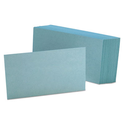 OXF7320BLU CARD,INDEX,PLAIN,3 X 5,BE