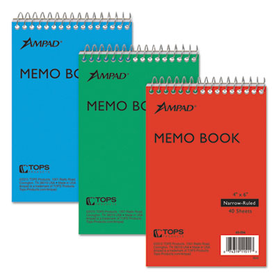 TOP45094 NOTEBOOK,PCKT,TOP,3PK,AST