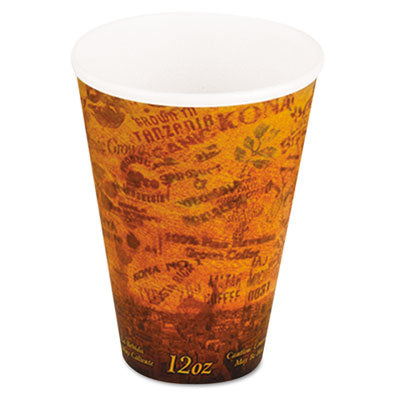 DCC12U16ESC CUP,12OZ,FUSON ESC,BR/BK