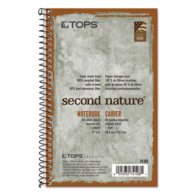 TOP74108 NOTEBOOK,WRBND,8X5
