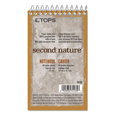 TOP74135 NOTEBOOK,MEMO,3X5,TOP OPN