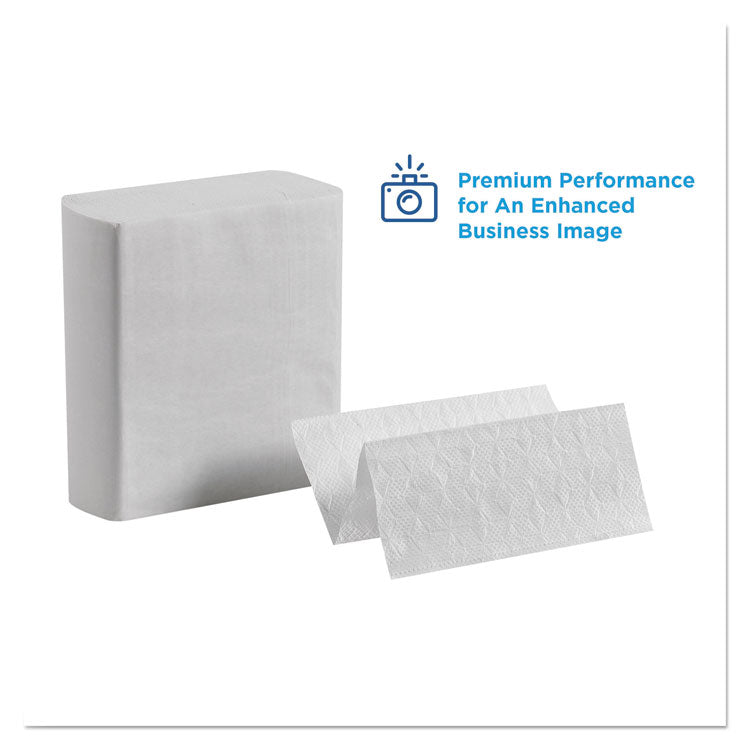 Pacific Blue Ultra Z-Fold Folded Paper Towels, 1-Ply, 8 x 11, White, 260/Pack, 10 Packs/Carton