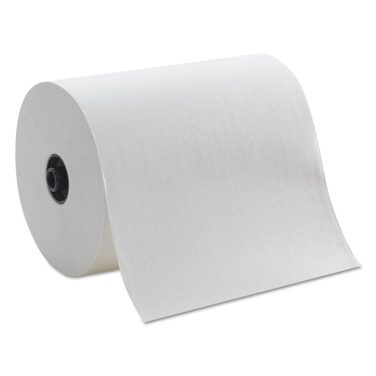 enMotion Flex Paper Towel Roll, 1-Ply, 8.2" x 550 ft, White, Recycled Paper, 6 Rolls/Carton