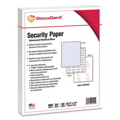 PRB04545 PAPER,SECURITY,24LB,BE