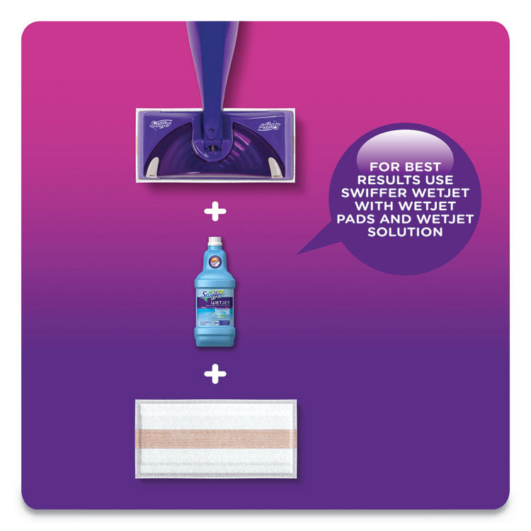 WetJet System Cleaning-Solution Refill, Gain Scent, 1.25 L Bottle, 4/Carton