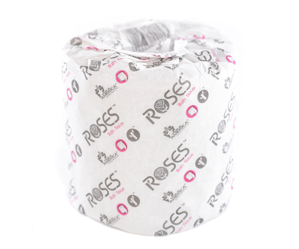 Roses 2-Ply, 500 Sheets/Roll, 96 Rolls/Case, 30 Cases/Pallet