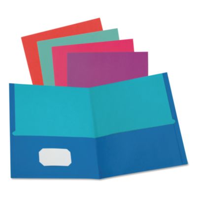 OXF51274 FOLDER,TWISTTWIN,10PK,AST