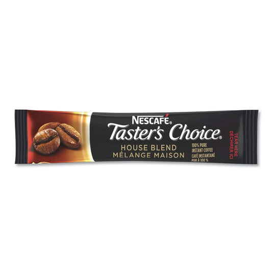 Taster's Choice Stick Pack, House Blend, 0.06 oz, 480/Carton