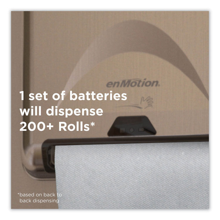 enMotion High Capacity Paper Towel Rolls, 1-Ply, 10" x 800 ft, White, 6 Rolls/Carton