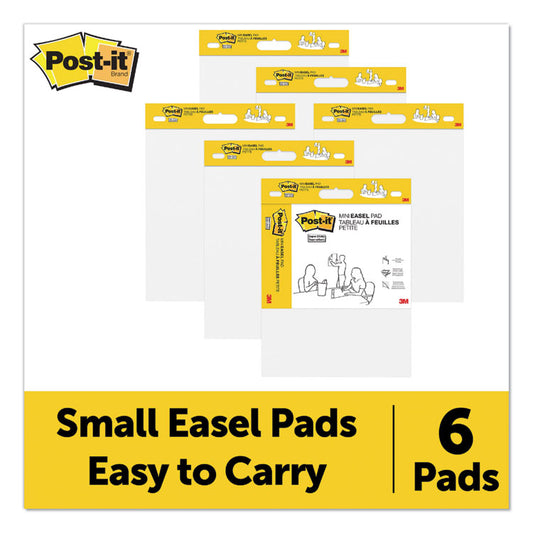 Vertical-Orientation Self-Stick Easel Pads, Unruled, (20) White 15" x 18" Sheets, 2/Pack