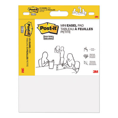 MMM577SS PAD,EASEL,MINI, 2/PK,WH
