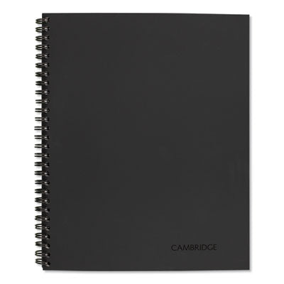 MEA06132 NOTEBOOK,MEETNG,8.5X11,BK