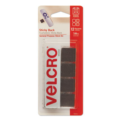 VEK90072 STRIP,SQ,STK-BCK,12/PK,BK