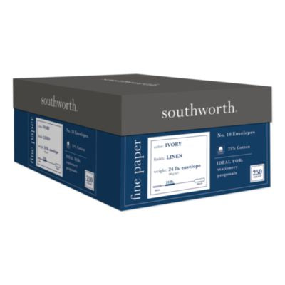 SOUJ56410 ENVELOPE,LN#10,25% COT,IY