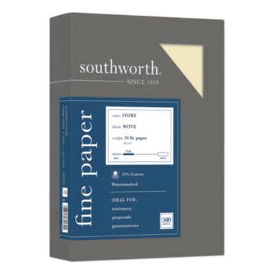 SOU404IC PAPER,25%COT,24#,LTR,IY