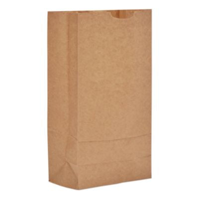 BAGGK10500 BAG,GROC,10#,KRAFT,500/BD