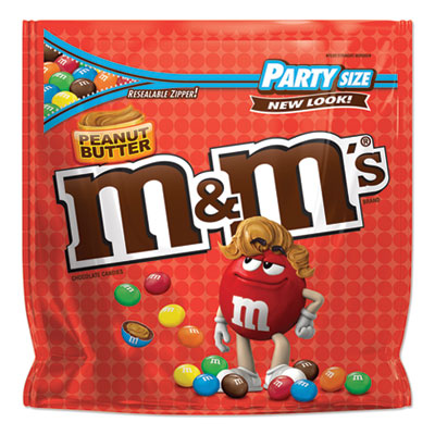 MNM55085 CANDY,M&M,PB,38OZ