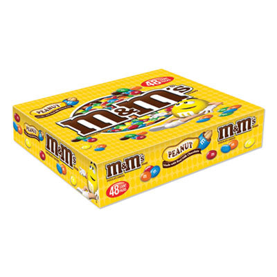 MNM01232 CANDY,M&M,PEANUT,48/BOX