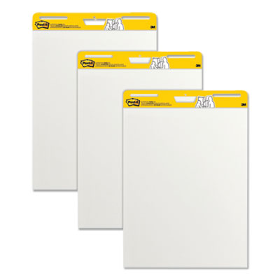 MMM559VAD203PK PAD,EASEL,POST-IT,3/PK,WH