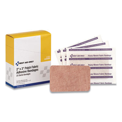 FAOG160 BANDAGES,HVY WVN,2X3,25PK