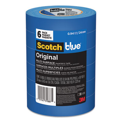 MMM209024EVP TAPE,SCOTCHBLUE,3",6PK,BE