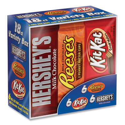 GRR24600349 CANDY,HERSHEY'S CHOC,18