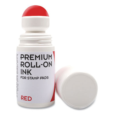 CSC030260 STAMP,ROLLON,PAD,INK,RED