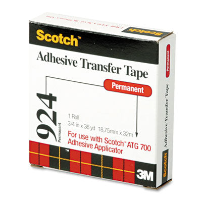 MMM92434 TAPE,TRANS,ADHES,3/4X36YD